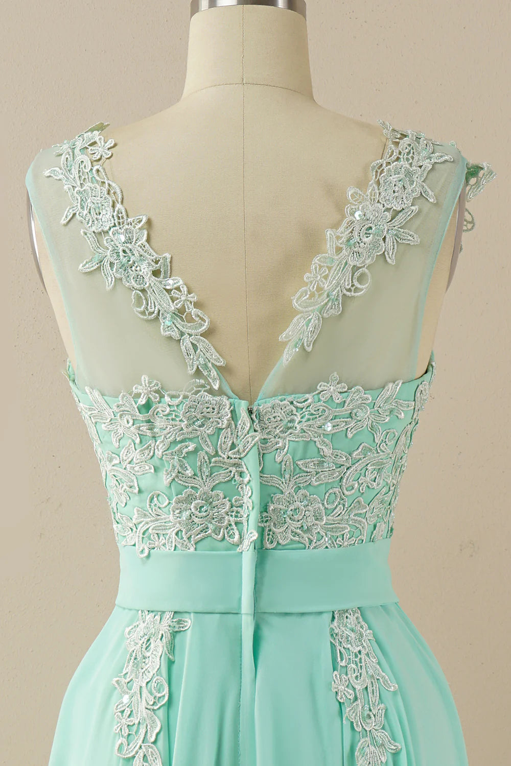 Elegant Chiffon Beaded Betty Ball Evening Dress
