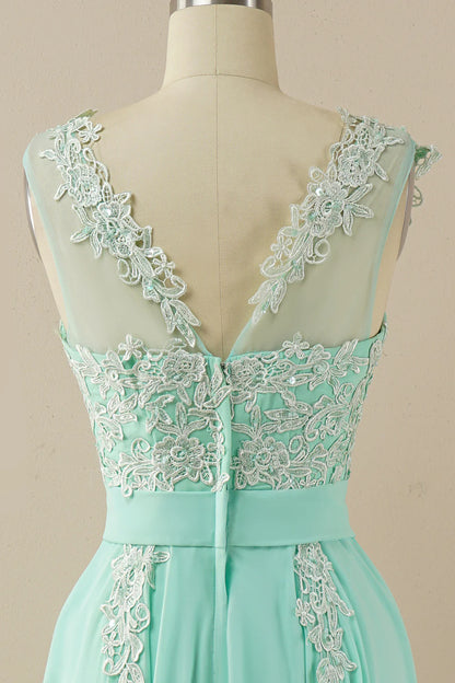 Elegant Chiffon Beaded Betty Ball Evening Dress