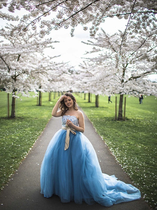 Elegant bow sleeveless sheer backless dress