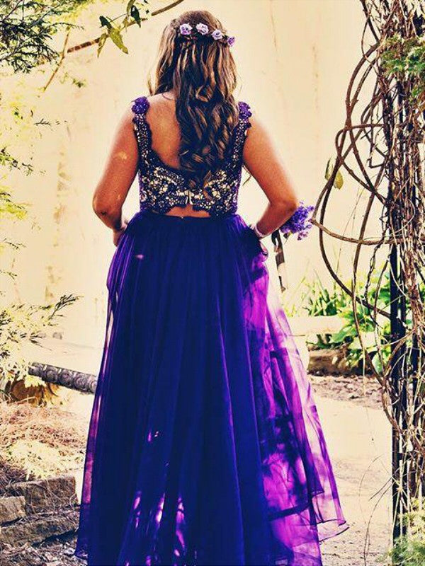 Princess Sexy Strap Sleeveless Sticker Floor Mop Chiffon Plus Size Dress