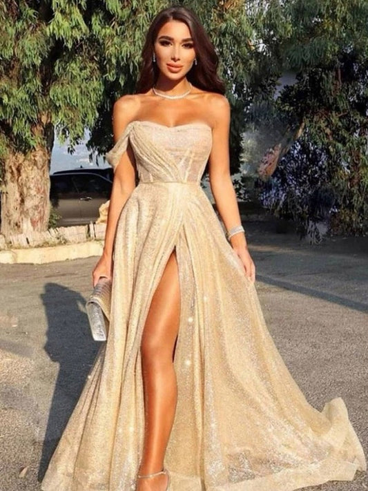 A-line princess dress sexy and elegant sleeveless party and cocktail dress