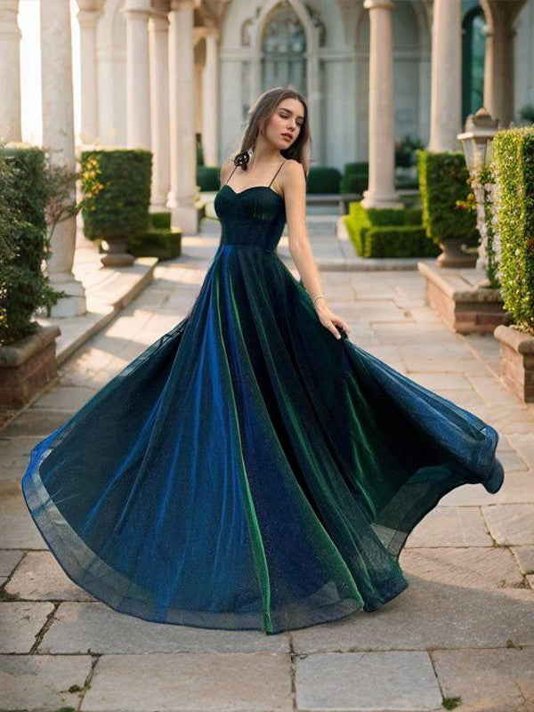 A-line skirt sweet princess spaghetti strap sleeveless strapless tight fitting corset