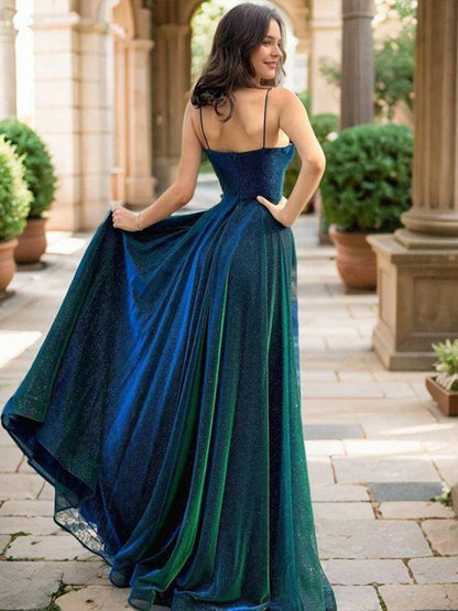 A-line skirt sweet princess spaghetti strap sleeveless strapless tight fitting corset